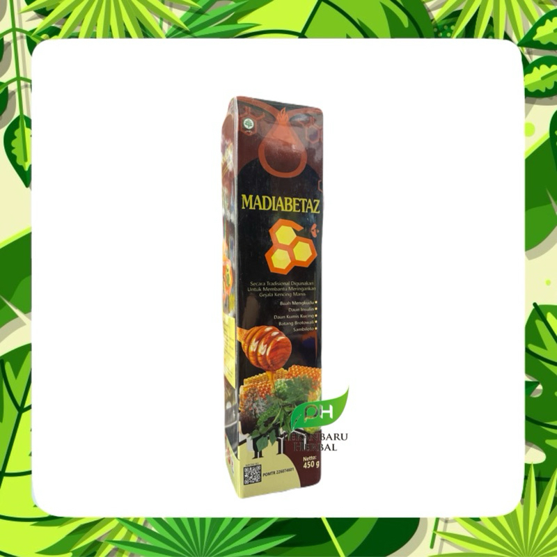 

Madu Madiabetaz Asli Original 450gr Madu Diabetes BPOM Obat Kencing Manis Daun Insulin Herbal Penurun Gula Darah Alami
