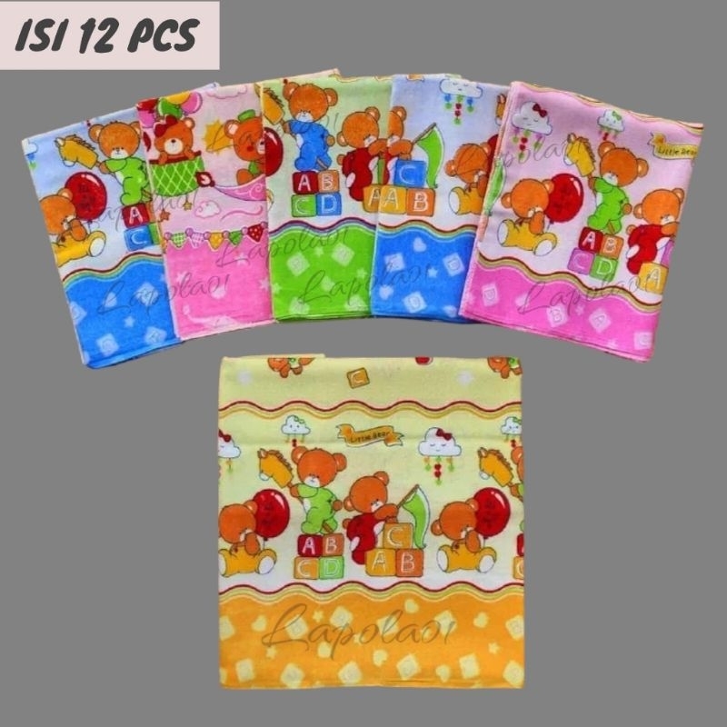 Bedong Bayi Super Jumbo Perlengkapan Bayi Lahir 1 Lusin [12 pcs]