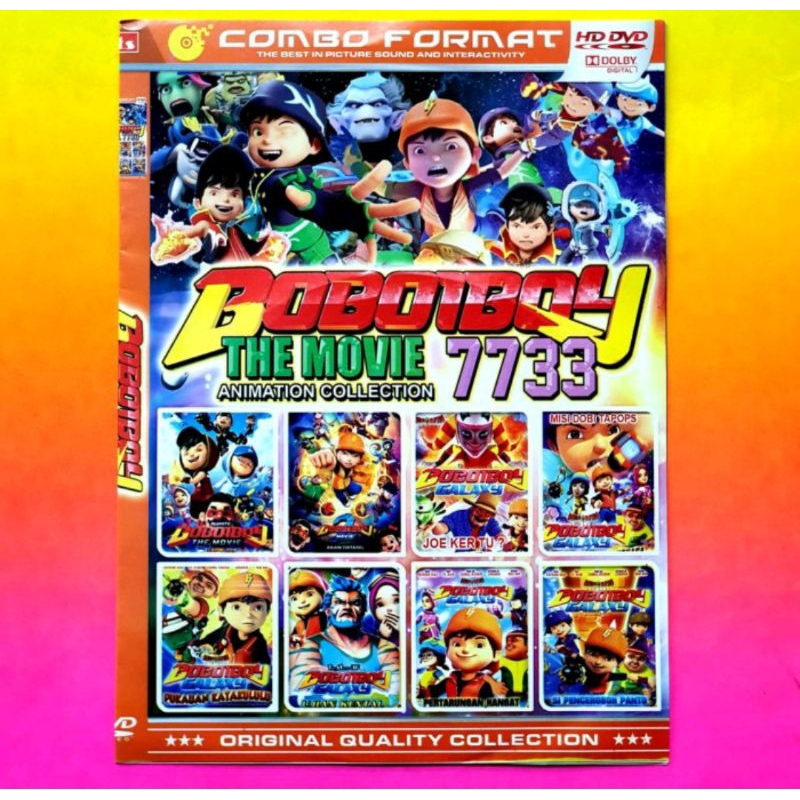 Kaset Film Anak-anak BoBoiBoy the movie Collection- Film BoBoiBoy Terpopuler Film Anak-anak Terlaris