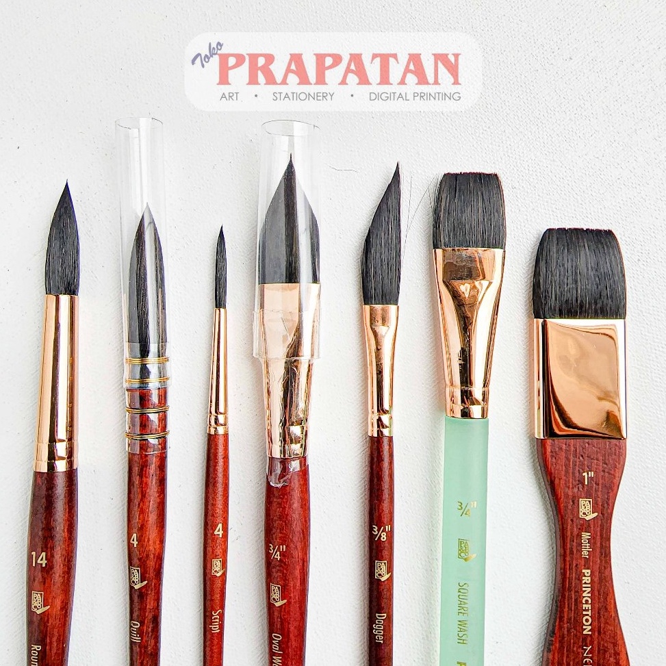 

Kuas Lukis Princeton Neptune Series 475 Watercolor Brush ART D1L2