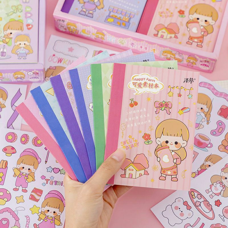 

12pcs STIKER BOOK STIKER LUCU STIKER MURAH