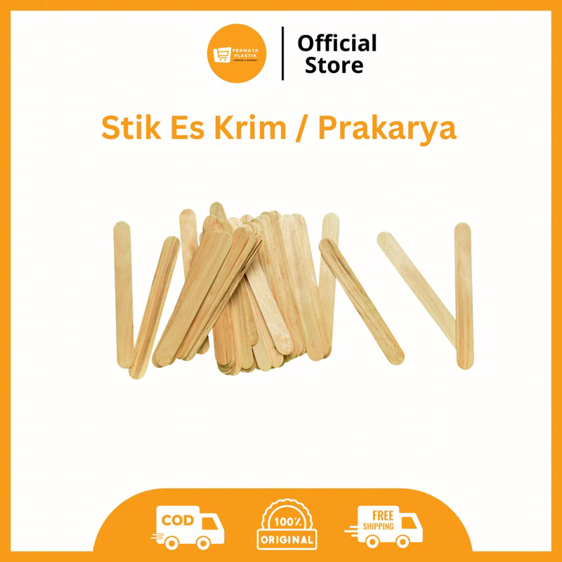 

Stik Stick Es Krim / Stik Prakarya isi 50 pcs