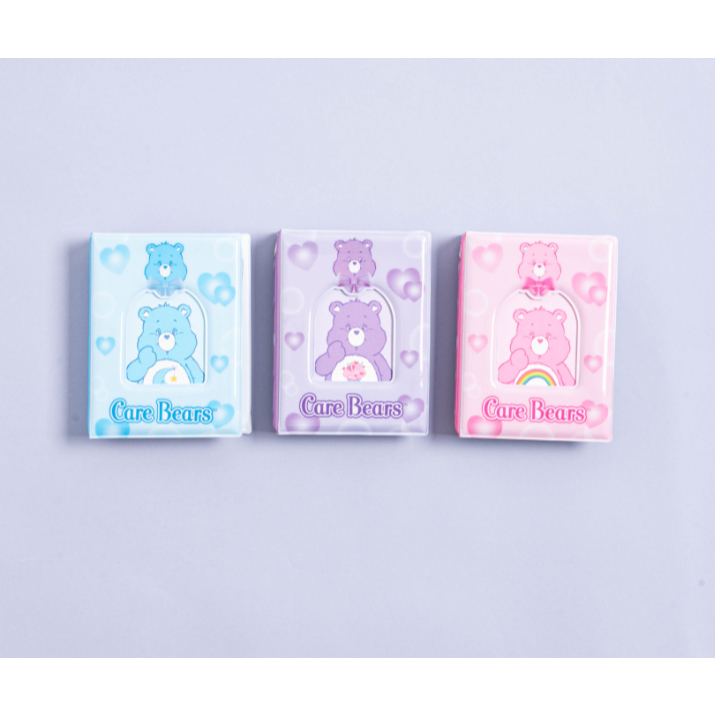[KOREA DAISO] Polkku Care Bears Photo Card Album 20 sheets, 40 pockets KOREA