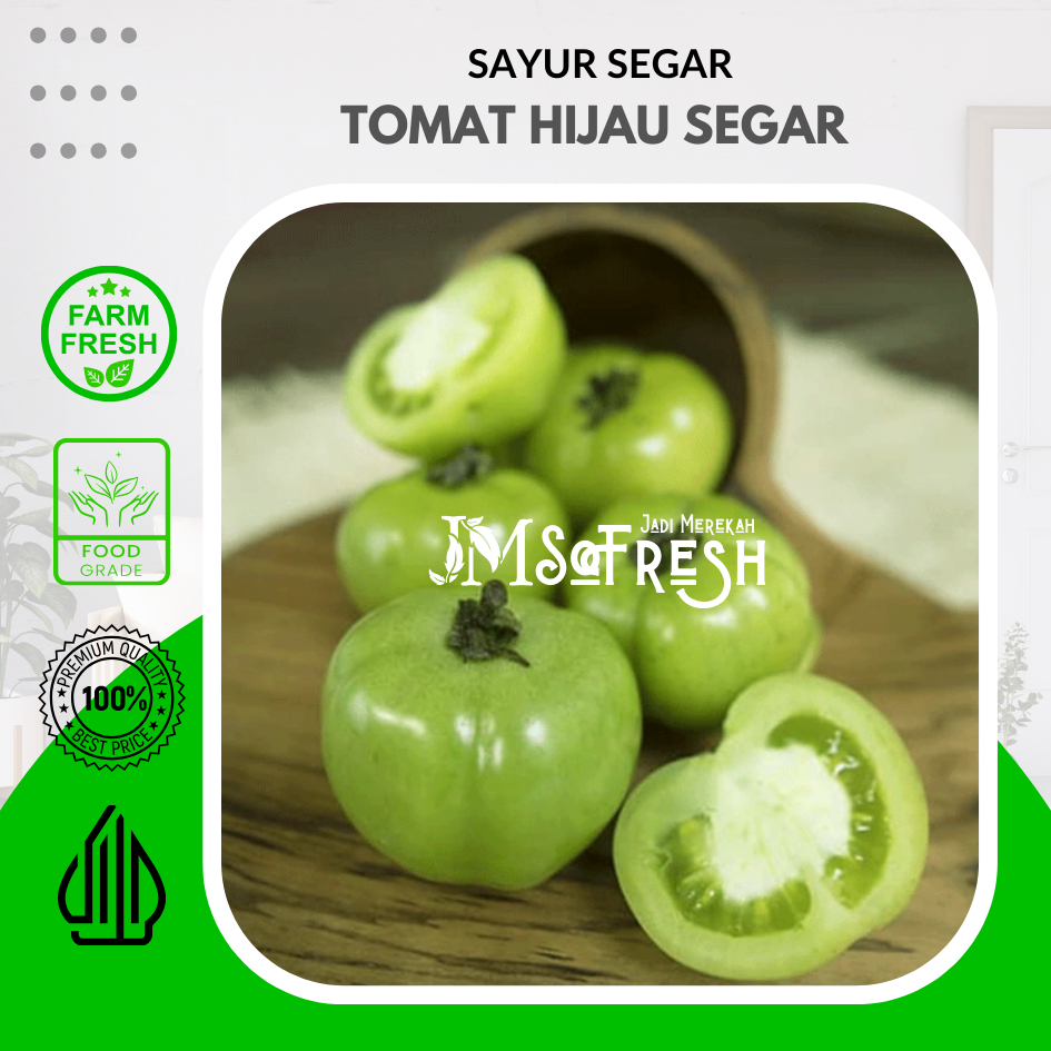 

[JM SoFresh] Tomat Hijau Segar dan Fresh 250 Gram
