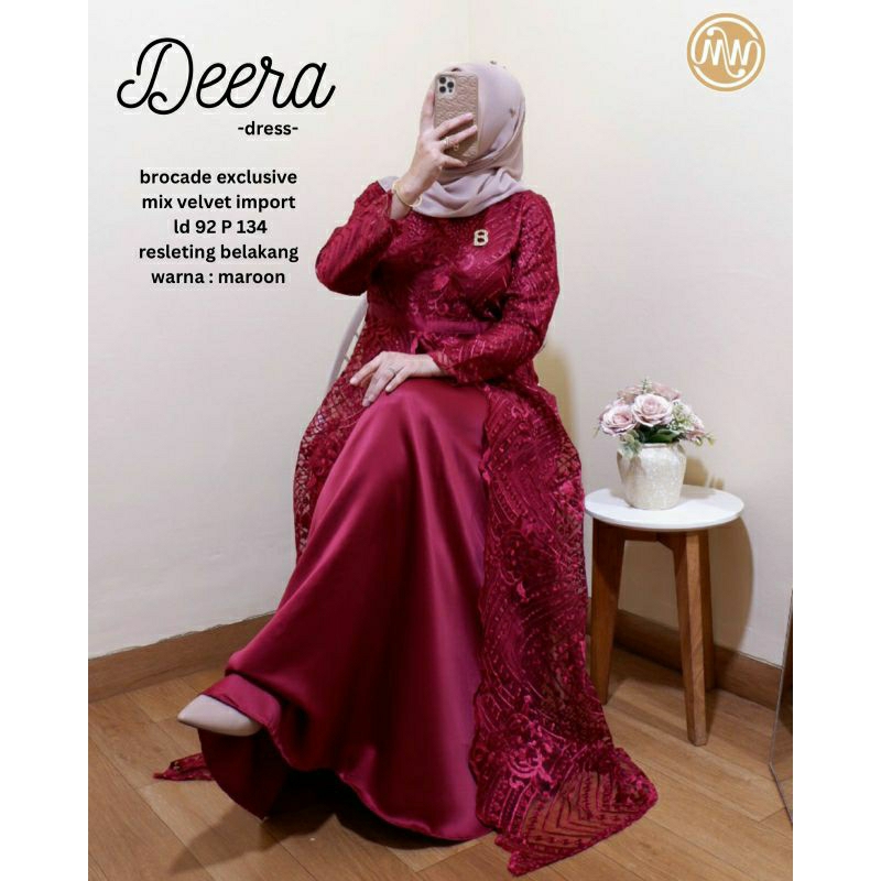 deera dress by mw || brocade exclusive