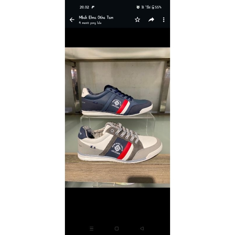 sepatu sneakers jackson