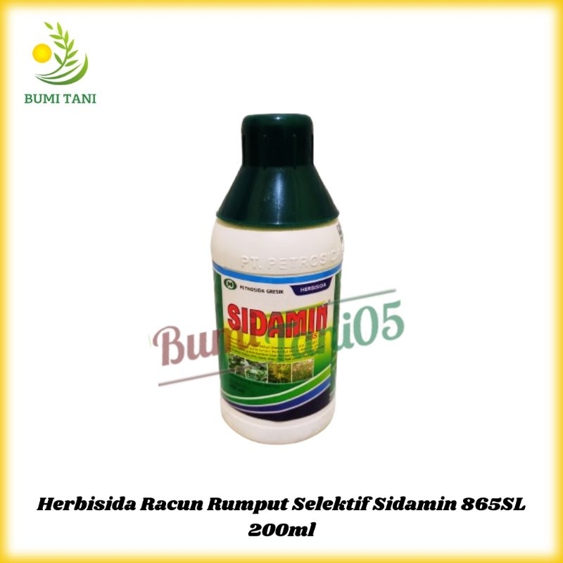 Herbisida Sidamin 865SL 200ml Racun Rumput Selektif