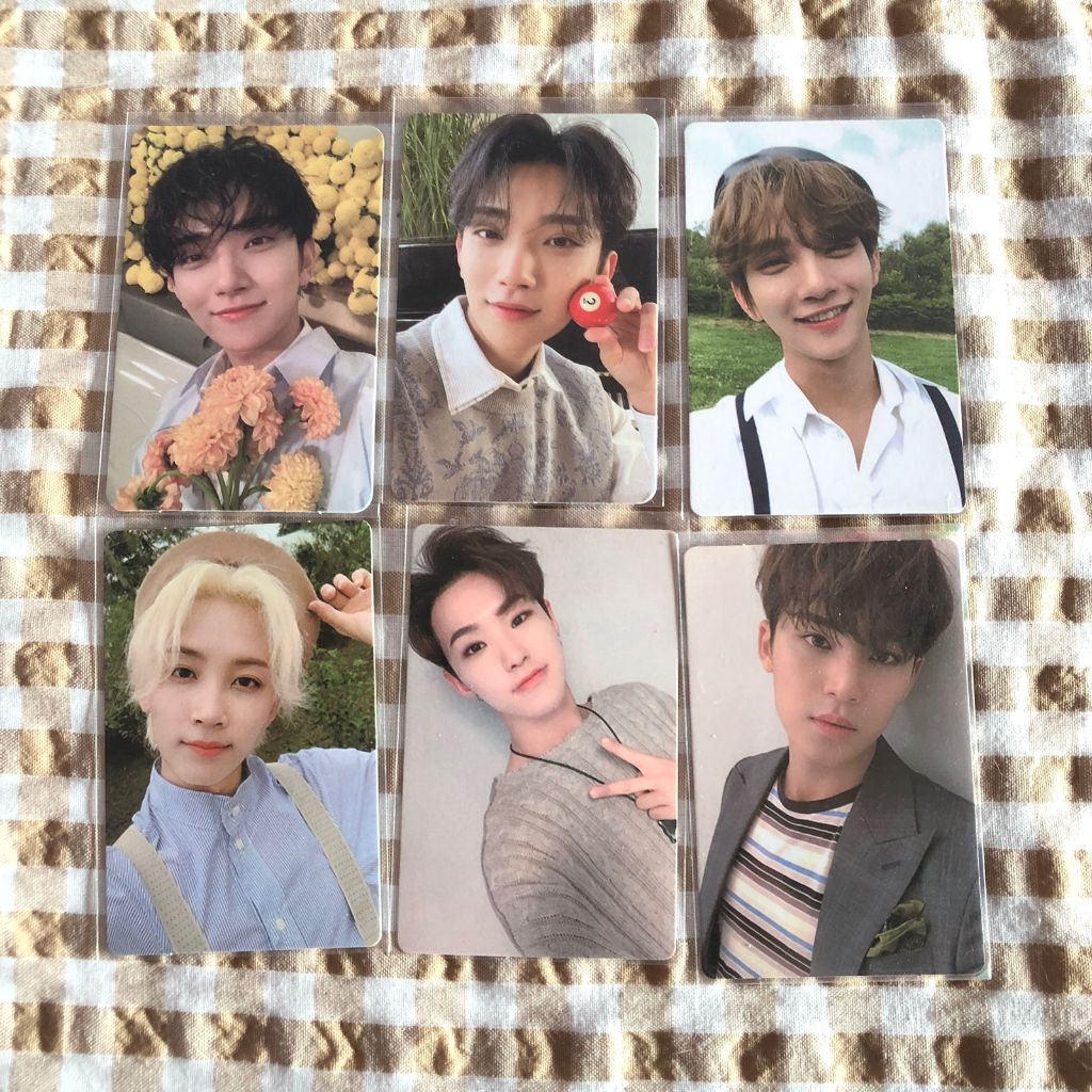 [READY] dokyeom seventeen photocard memkit member kit pilot - dvd be the sun - your choice - face th