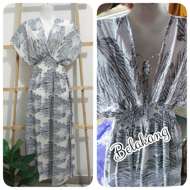 Longdress kupu Backless Rayon PernikBali