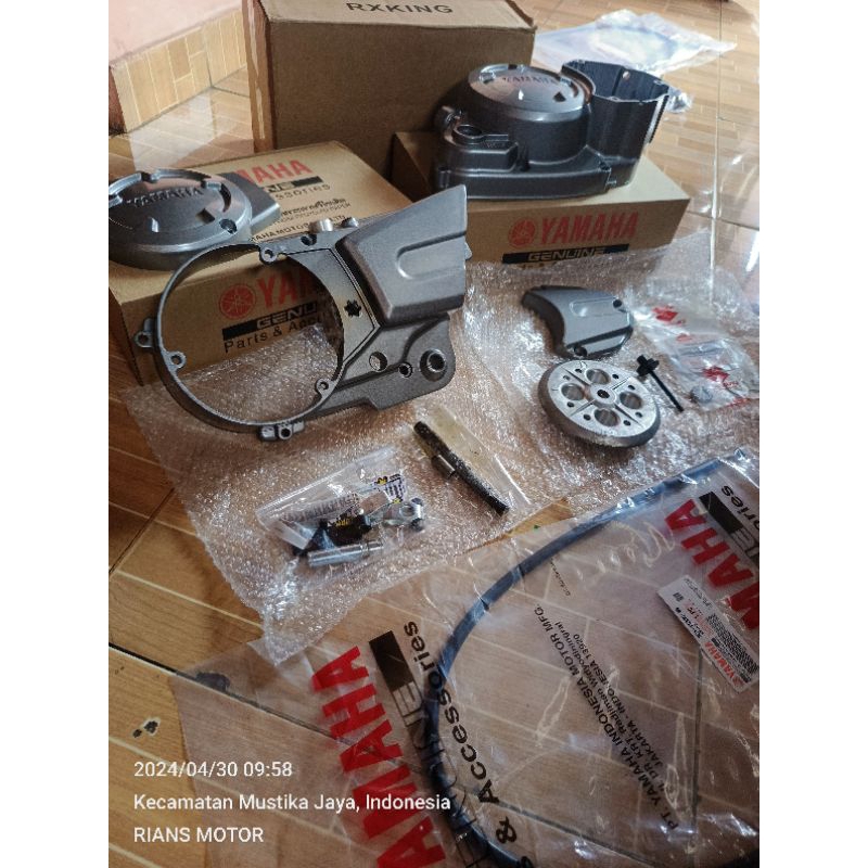 CUSTOM KOPLING STUT KIRI RX KING NEW CKD PLUS kOPLING BEARING MATAHARI