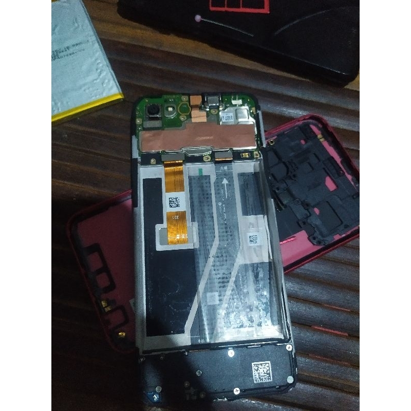 lcd oppo a1k ori copotan minus touch mati sebelah