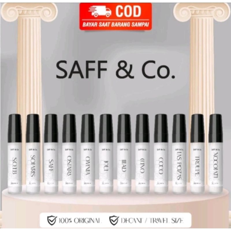 SAFF & co parfume dcant | original 100% ( share in jar/travel size tester ) SOTB CHNO omnia