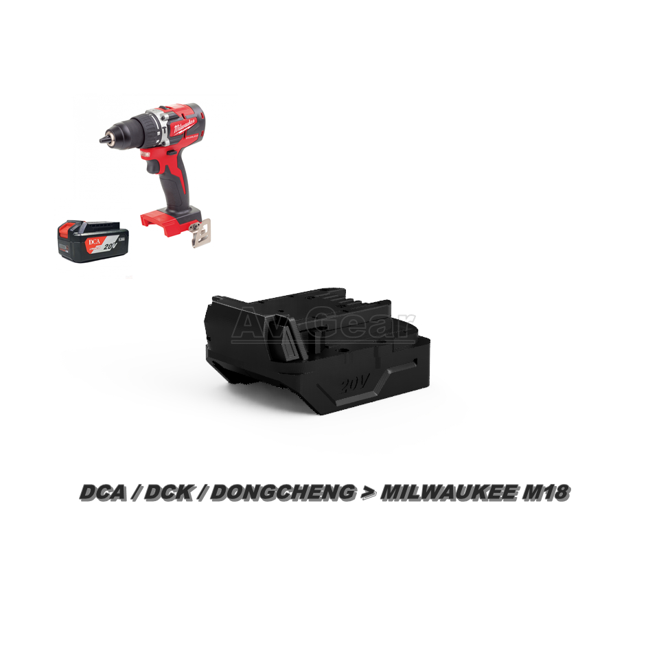 Adapter Milwaukee M18 | Dca ke Milwaukee M18