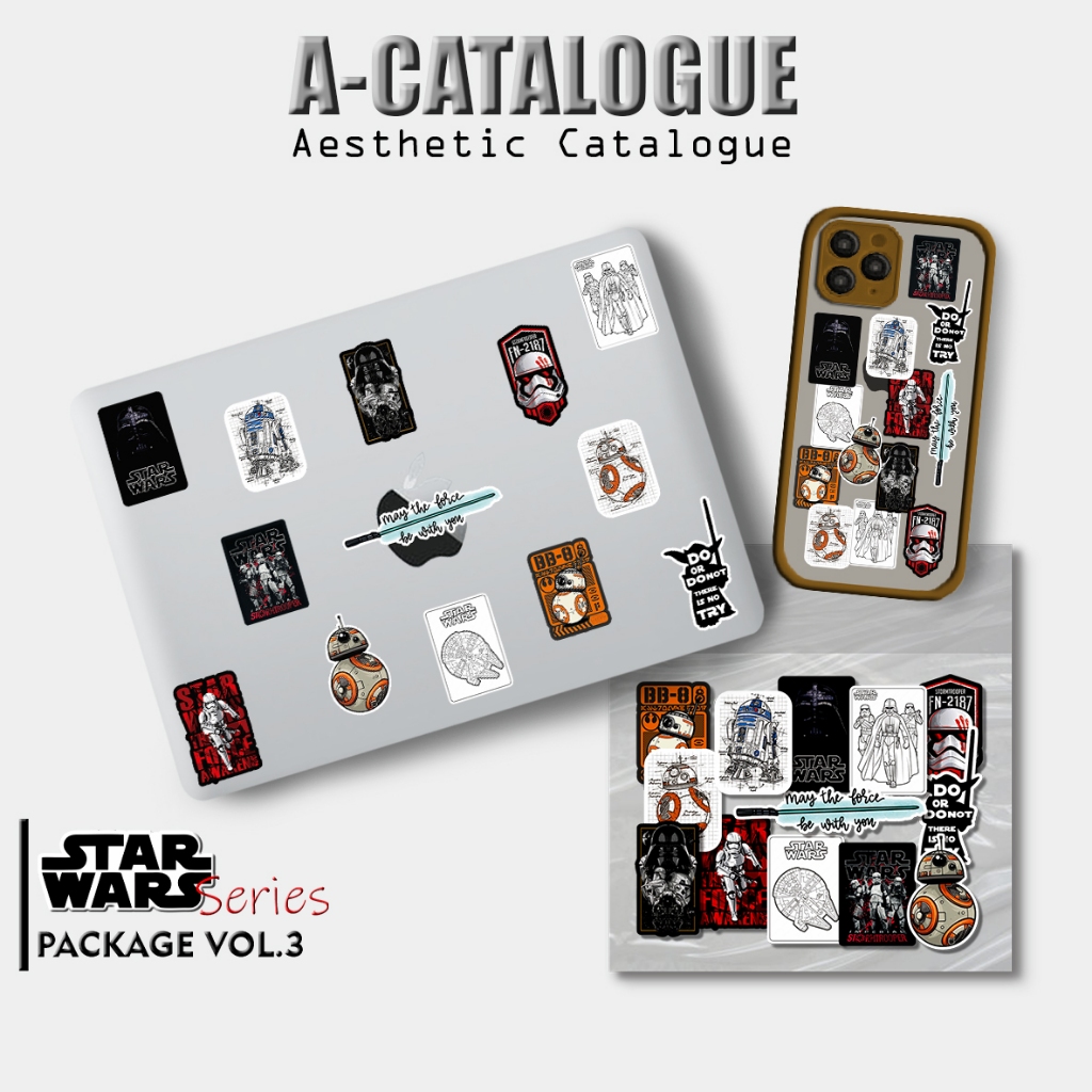 

STICKER CASE HANDPHONE LAPTOP TUMBLR BUJO AESTHETIC HYPEBEAST SKATEBOARD || TROOPERS STAR WARS VOL.3
