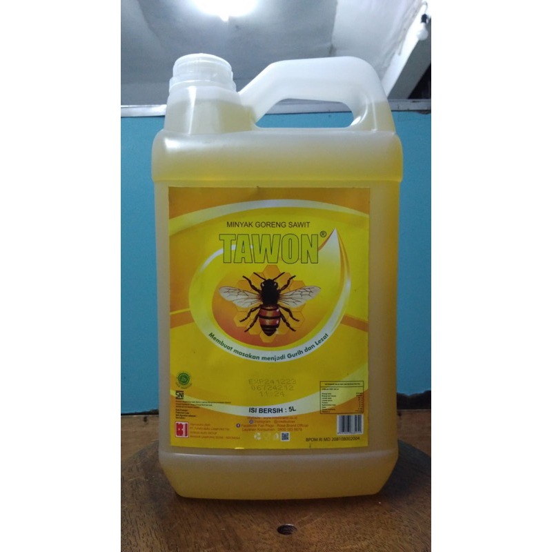 

Minyak Goreng Tawon 5 Liter