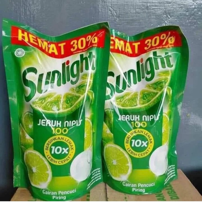 

Sunlight Sabun Cuci Piring Jeruk Nipis 650 mL