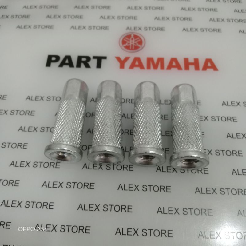 (4 PCS)MUR HEAD/MUR SILINDER HEAD/MUR CILIINDER HEAD YAMAHA RX KING/K/S/VEGA/JUPITER Z/MX