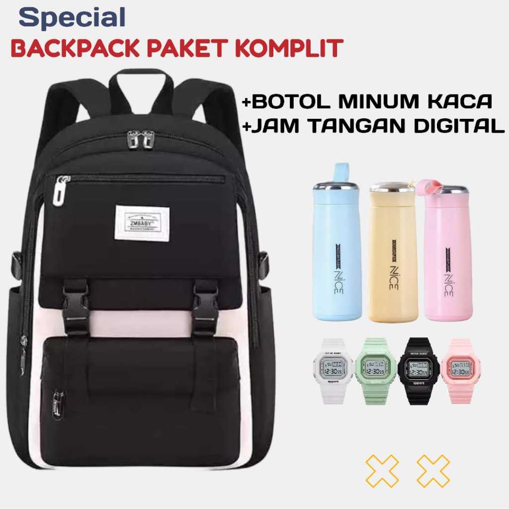 Fortis Store - ZMBABY Tas Sekolah Impor / tas Ransel Anak / Tas Sekolah Anak