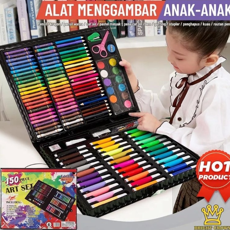 

Crayon Krayon Set 15 Pcs Alat Menggambar Mewarnai ART W9O9