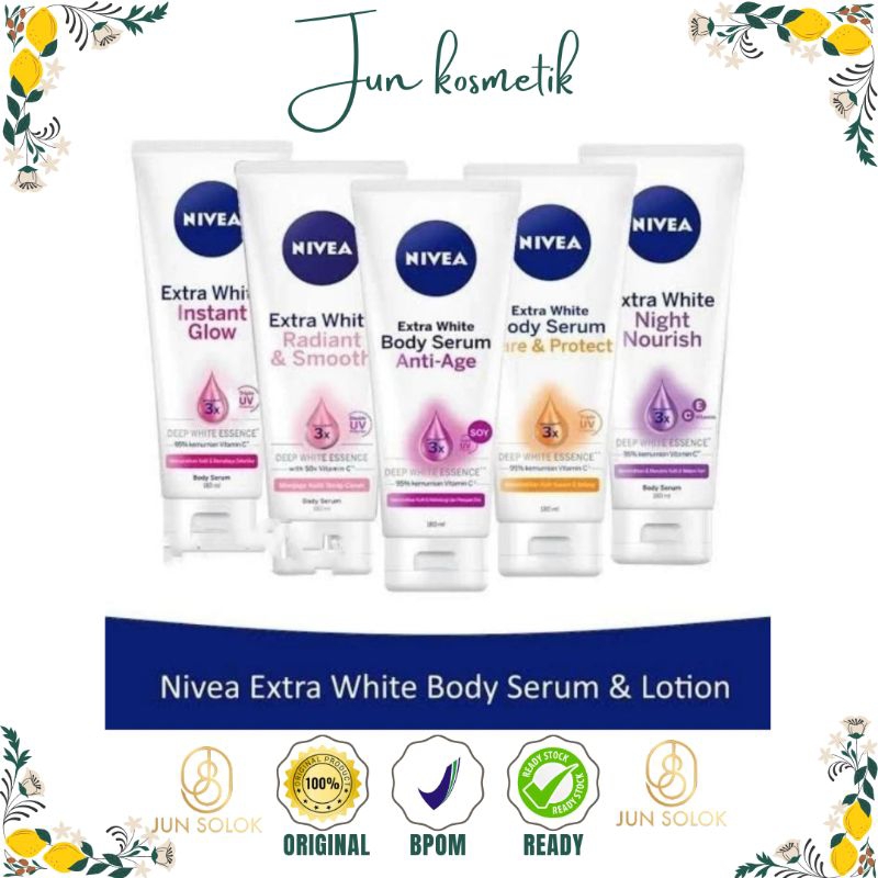 JUNKOSMETIK - Nivea Body Serum | 100% Original