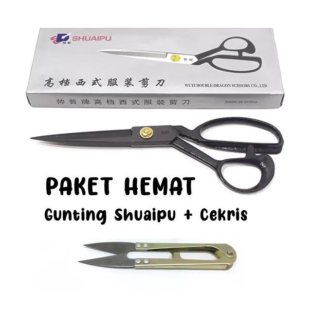 

Gunting Potong Bahan Shuaipu Cekris Buang Benang Kombo Hemat ART Z7P8