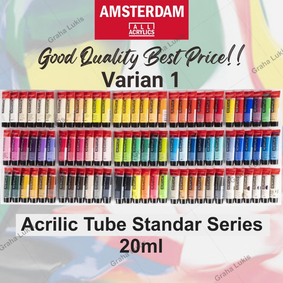 

Amsterdam Acrylic Standard Series 2ml Varian 1 Cat Akrilik 2 ml ART H2N2