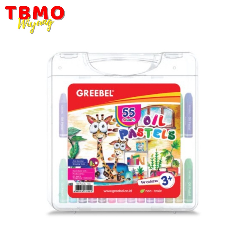 

TBMO Oil Pastel Crayon Greebel 55 Warna ART Q7N9