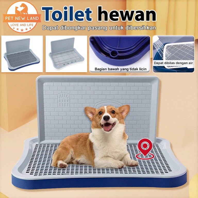 Toilet Anjing Pet Toilet Training Tempat Pipis Anjing Besar Dan Dinding ART A5K2