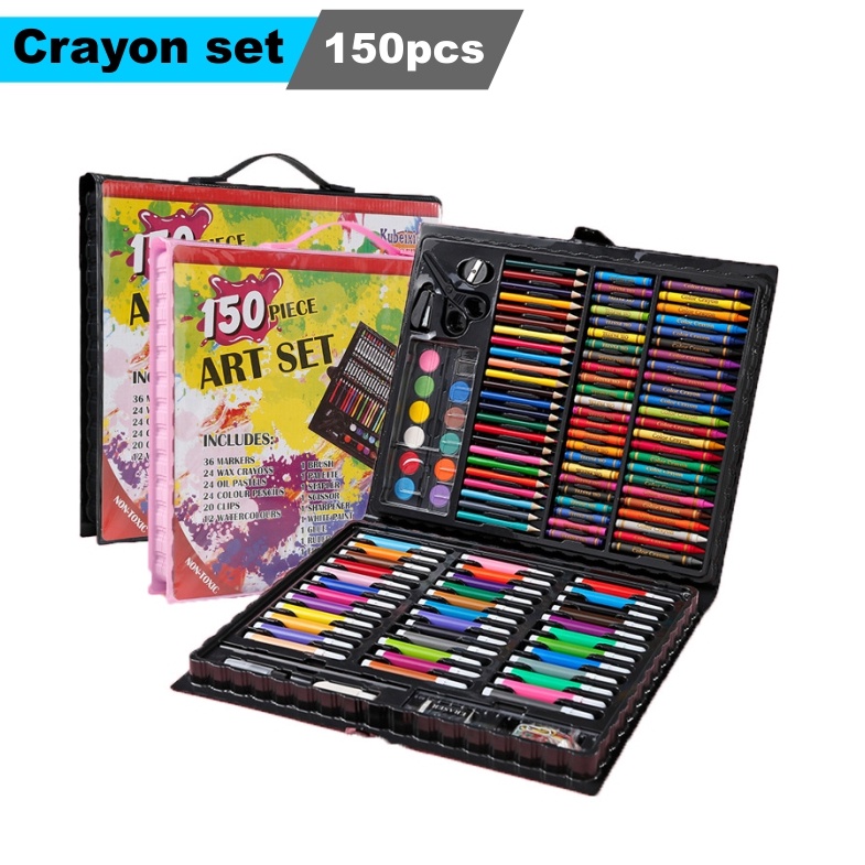 

Pensil Warna Crayon Set Isi 15 dan 28pcs Crayon set Macam Warna Cocok Menggambar Mewarnai ART H9M1