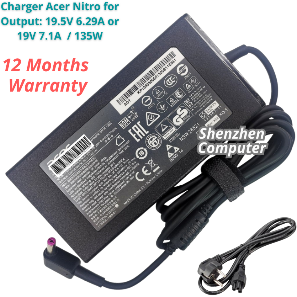 Charger Acer Predator Nitro 5 AN515-55 adaptor adapter