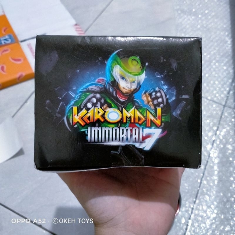 1 Box Puzzle 3D Karoman Immortal 7 Isi 30 Sachet