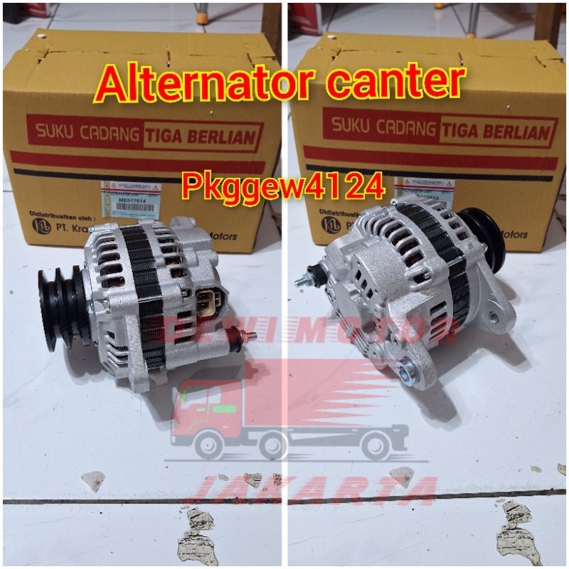 dinamo cas alternator assy mitsubishi canter ps125 ps 125 turbo