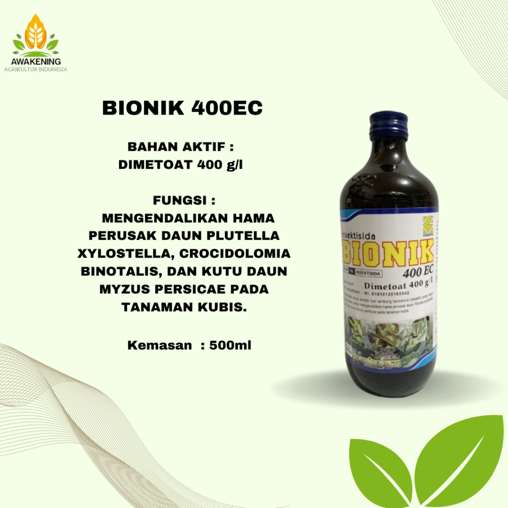 BIONIK 400EC 500ML INSEKTISIDA