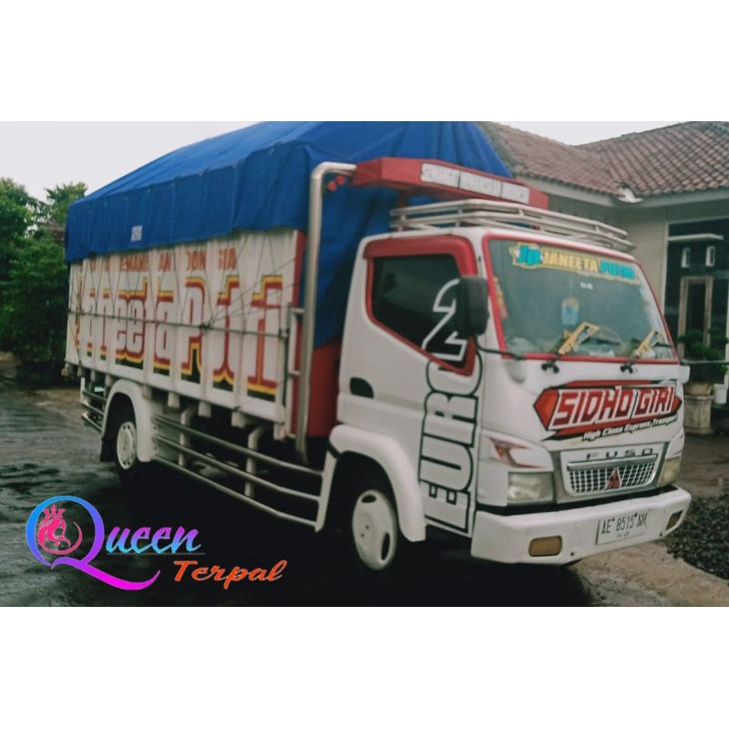 TERPAL TRUK KAIN KANVAS 2558 LIONG 4,5x7,5 SUDAH ADA CINCING/ANTING