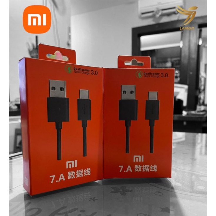 Kabel Data XIAOMI MI Fast Charging Type c Micro USB kabel cas charger hp tws speaker powerbank dll
