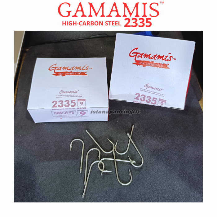 MATA KAIL PANCING GAMAMIS 2335 HIGH-CARBON STEEL NO 9 ISI 100 PCS