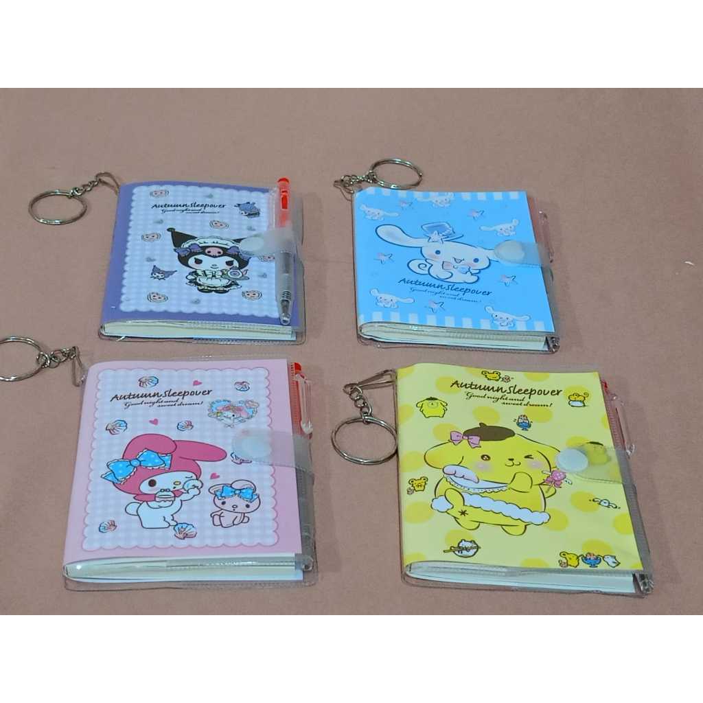 NOTE BOOK PEN SANRIO NOTE BOOK SANRIO SET PEN MINI NOTE BOOK SET PEN BUKU SET PULPEN MINI NOTES PLUS
