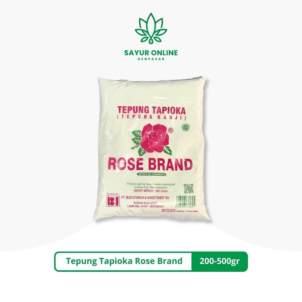 

Tepung Tapioka Rose Brand 200-500gr - Sayur Online Denpasar