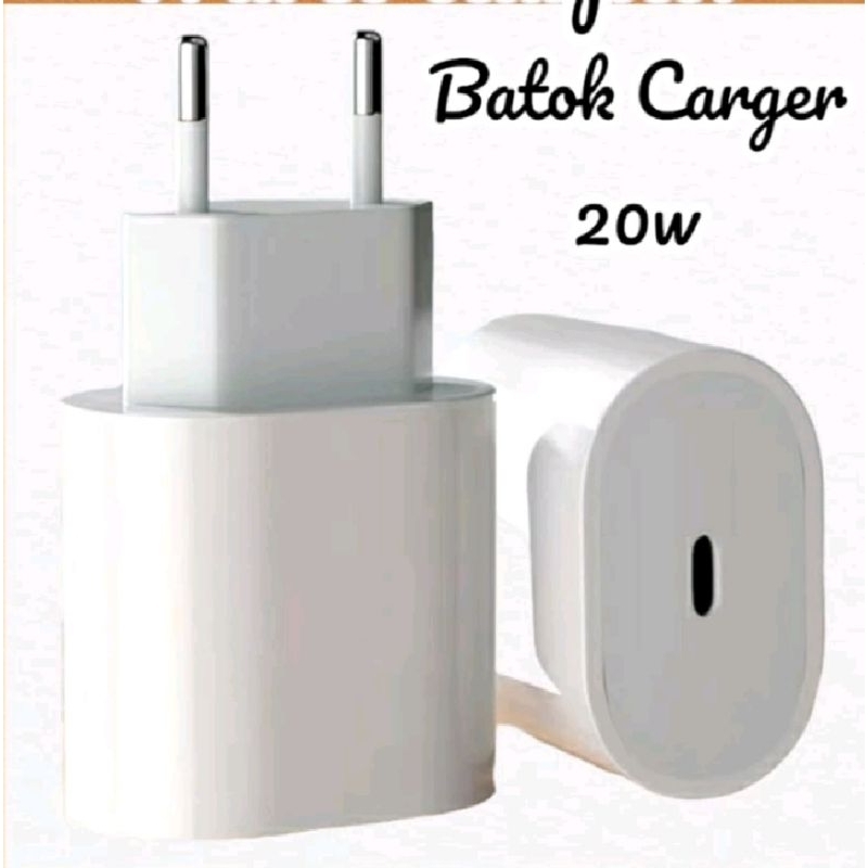 Batok charger iphone type C 20w Original