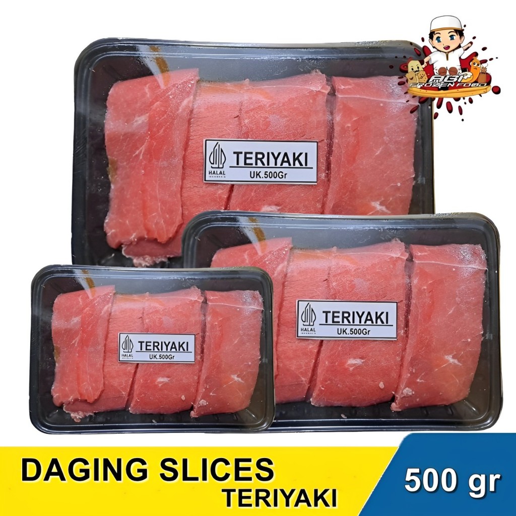 

BEEF SLICE TERIYAKI 500 GR "HALAL