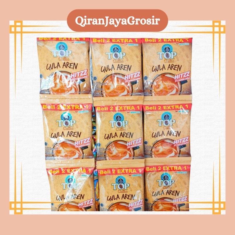 

TOP COFFEE GULA AREN 22gr x 15pcs | TOP KOPI GULA AREN