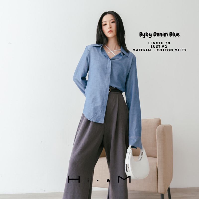 Hi.eM Fashion | Byby Denim | Denim Blue | Denim Grey