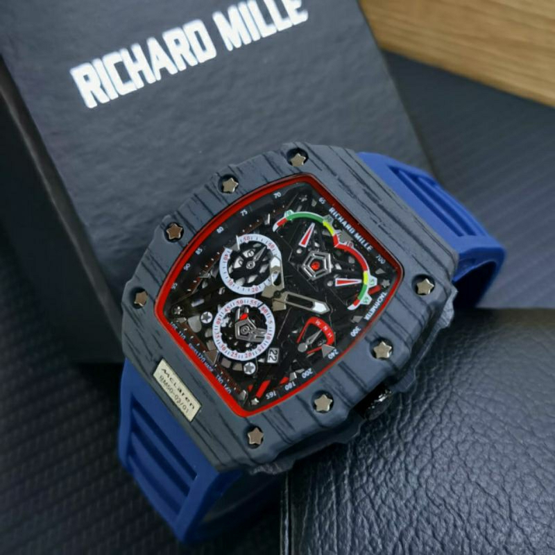 JAM TANGAN PRIA RM CRONO AKTIF SUPER MEWAH DAN ELEGAN - JAM TANGAN PRIA SUPER KEREN DAN ELEGAN WARNA