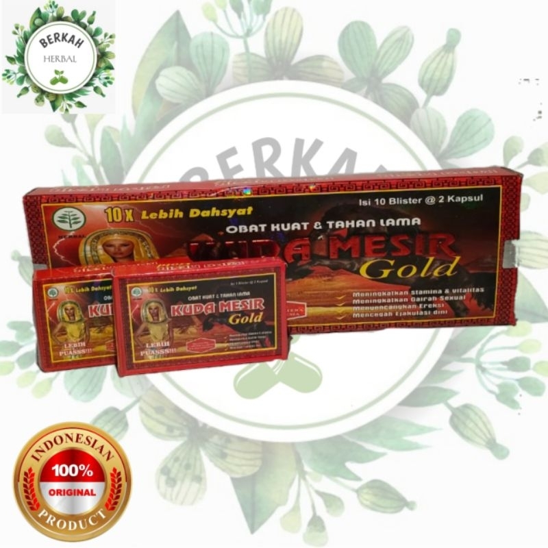 Kuda Mesir Kapsul Original