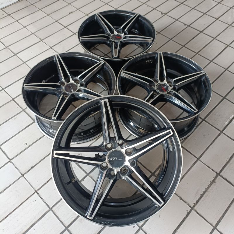 VELG MOBIL BEKAS HSR NE5 RING 16 UNTUK JAZZ YARIS BRIO AVANZA XENIA