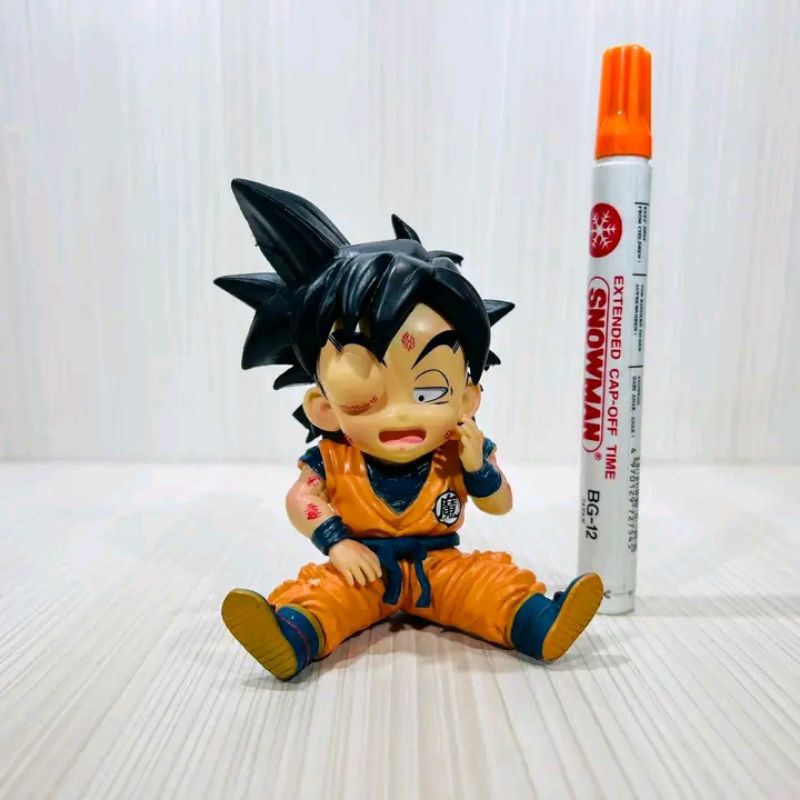 Mainan static figure DBZ Actions Figures GK Son Gohan Figure Statue Figurine Super Saiyan PVC 4 Inch