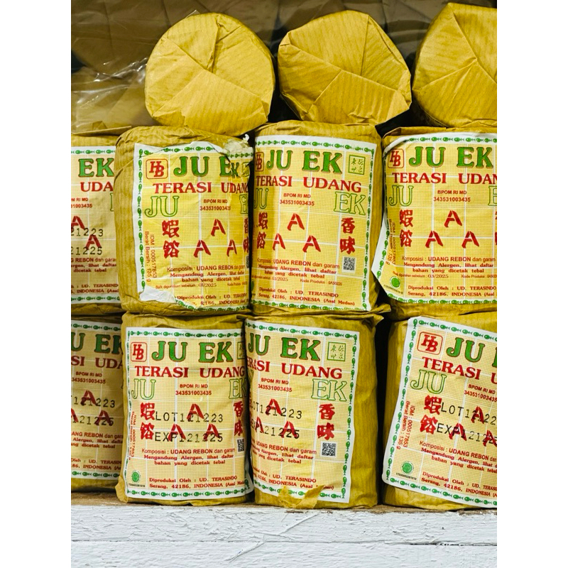 

1 Pack Terasi Udang Juek Isi 20 Pcs x 135 Gr