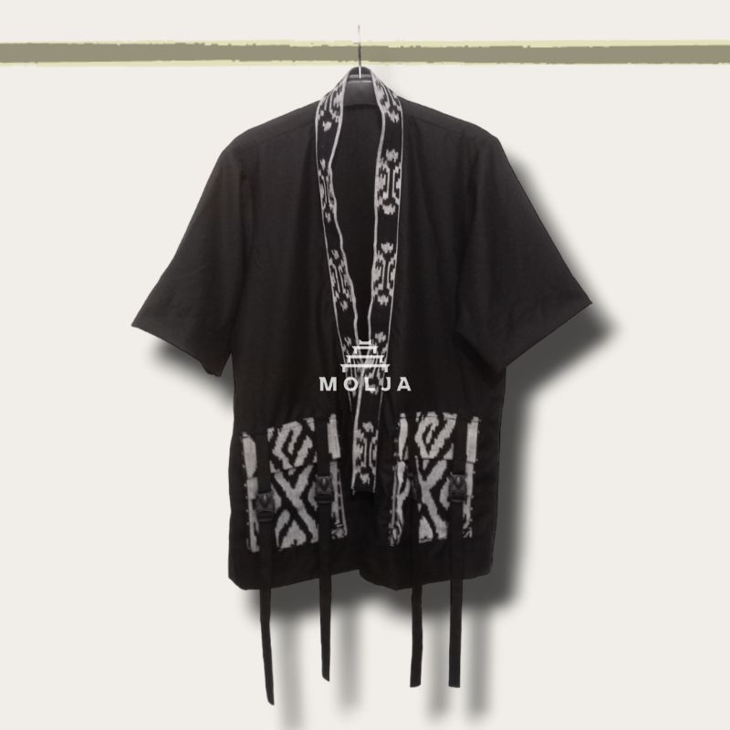 Kimono Tenun Pria Outer Pria