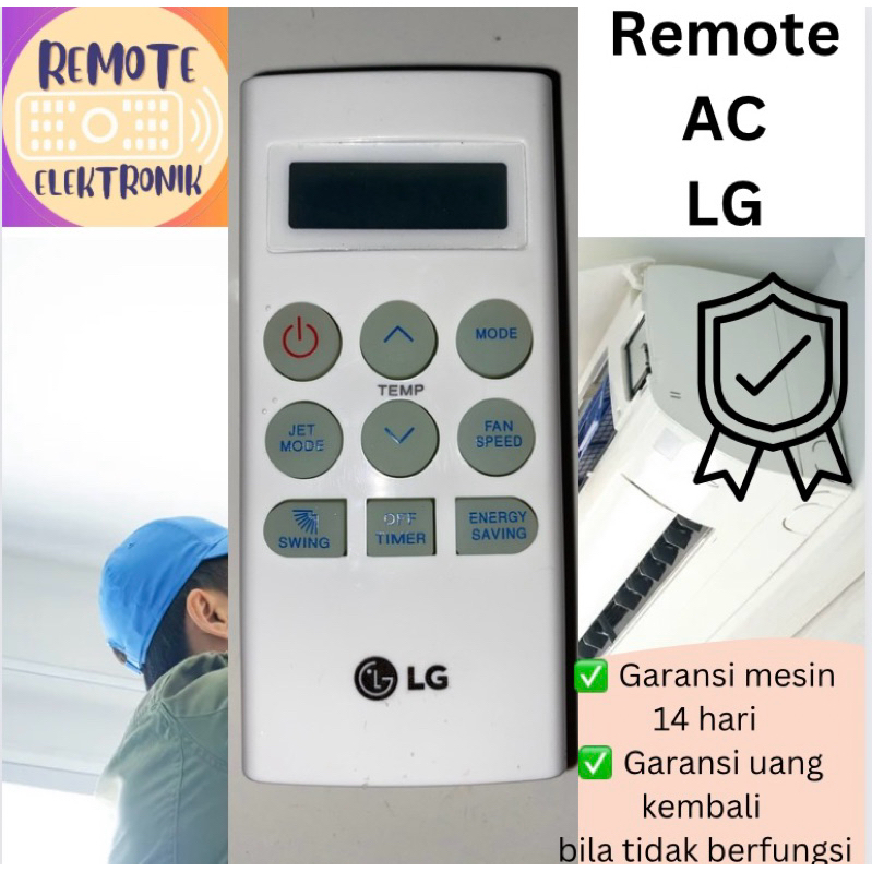 REMOTE AC LG ORIGINAL