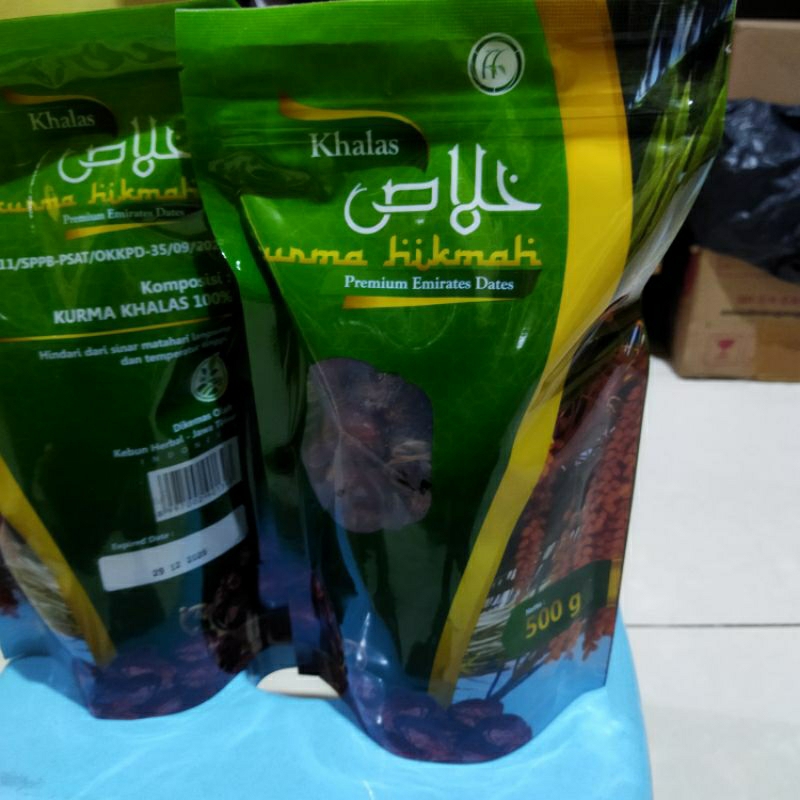 

KURMA KHALAS HIKMAH BERAT 500 GRAM